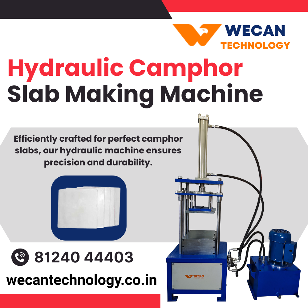 Hydraulic Camphor Clab Making Machine Manuacturer – Wecan Technology