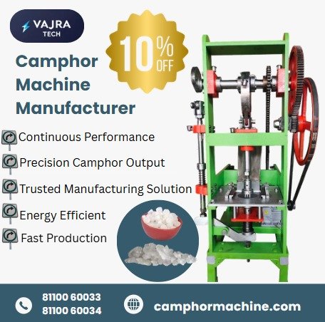 10% Offer Camphor Machine