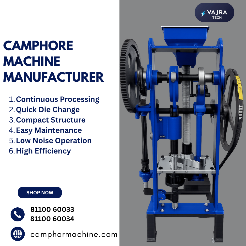 Camphor Making Machine Manufacturers In Tamil Nadu