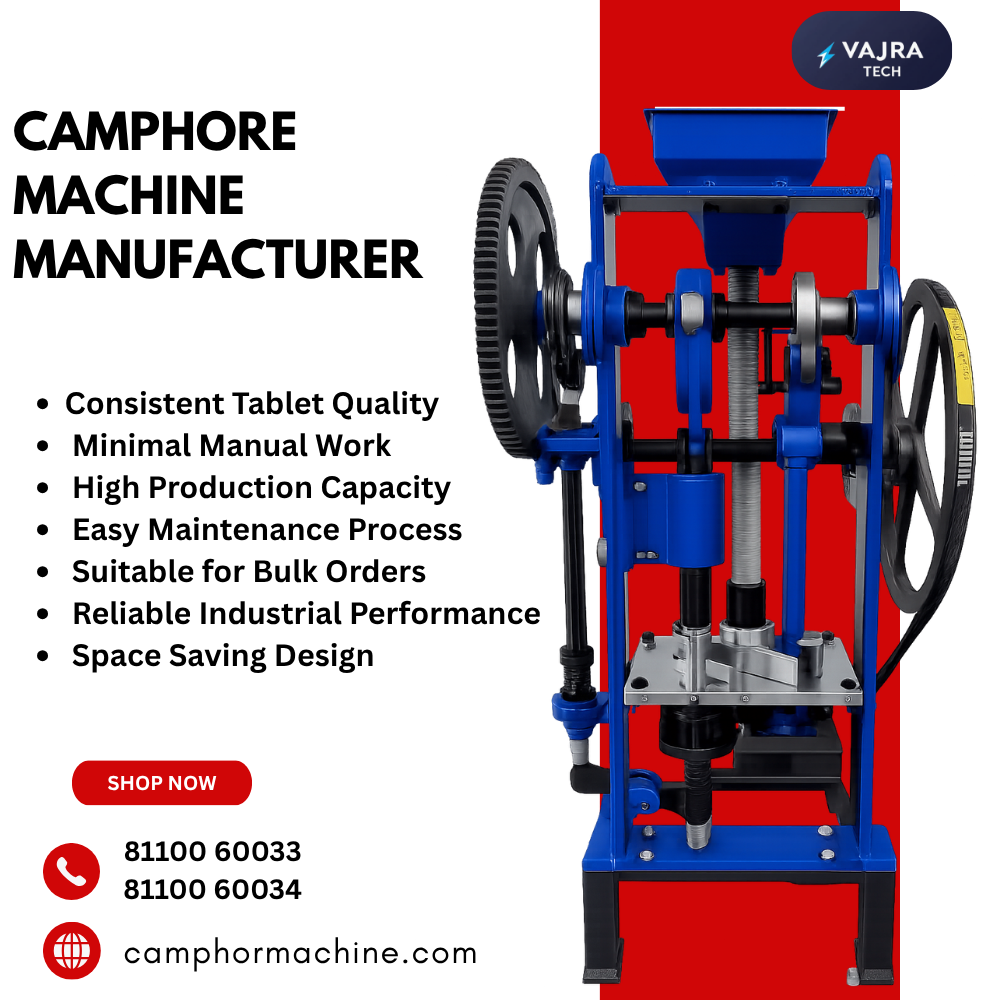 Camphor Making Machine Manufacturers In Coimbatore